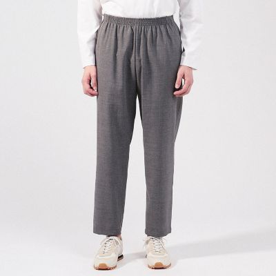 ウールポリエステルメッシュ　シェフパンツ