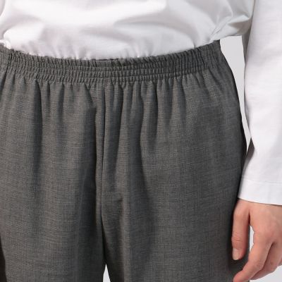ウールポリエステルメッシュ　シェフパンツ