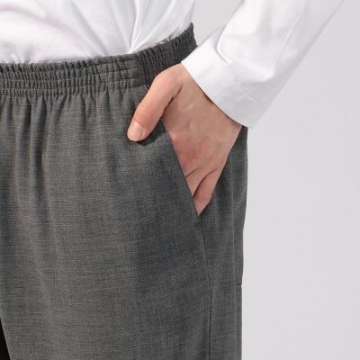 ウールポリエステルメッシュ　シェフパンツ