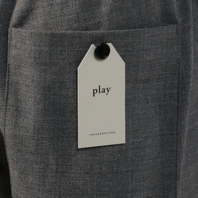 ウールポリエステルメッシュ　シェフパンツ
