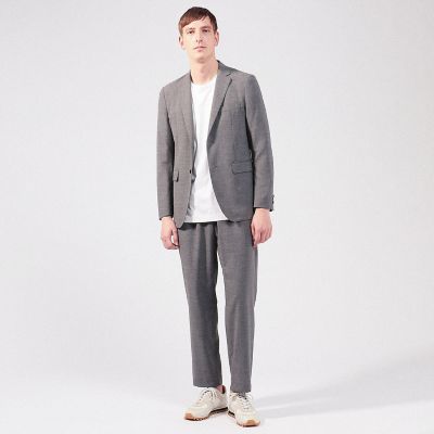 ウールポリエステルメッシュ　シェフパンツ