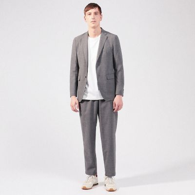 ウールポリエステルメッシュ　シェフパンツ