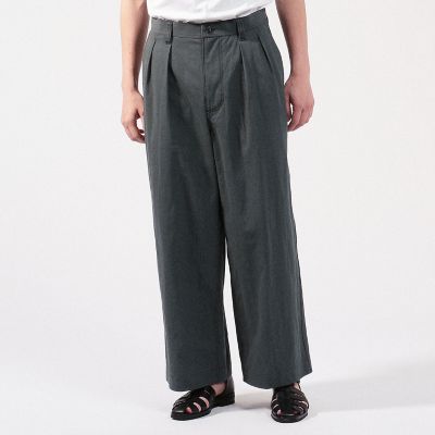 ＋clothet ハイツイストコットンパナマパンツ　Size3 ＋clothet ハイツイストコットンパナマパンツ Size3 メンズ