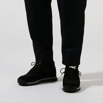 ナイロン　タックワイドパンツ