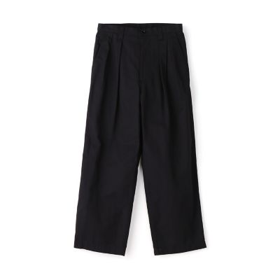 ＜TOMORROWLAND (Men)＞コットンギャバジン　２プリーツワイドパンツ