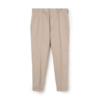 チノストレッチ　スリムテーパードパンツ