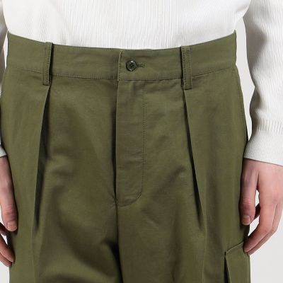 コットンリネン カーゴパンツ | TOMORROWLAND (Men)/トゥモローランド