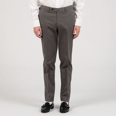 コットンピケ スリムストレートパンツ | TOMORROWLAND (Men