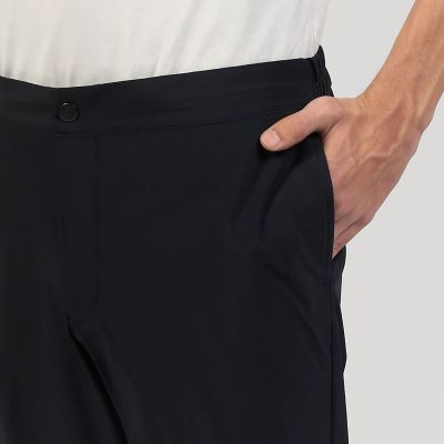 ナイロンポリウレタン　ノープリーツスリムパンツ