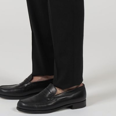 美品 トゥモローランド ストレッチリネンスリムスラックス サイズ50 セール】 ストレッチポンチ ノープリーツ スリムパンツ