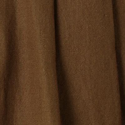 ウールリネンコットン　２タックワイドストレートパンツ