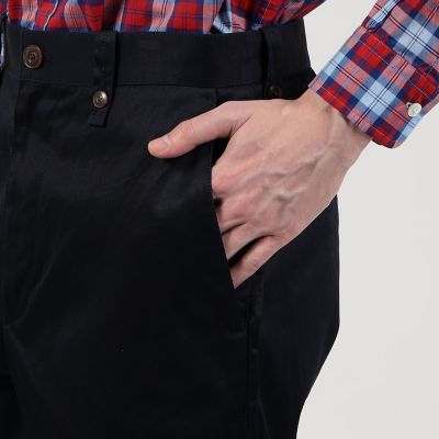 スーピマコットン　チノクロス　バレルパンツ