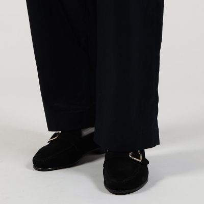 スーピマコットン　チノクロス　バレルパンツ