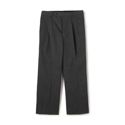ハルトツイル　２タックワイドストレートパンツ