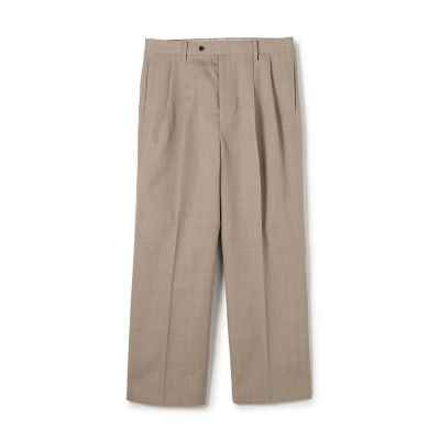 ハルトツイル　２タックワイドストレートパンツ