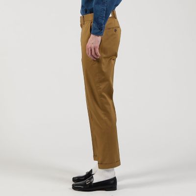 チノストレッチ　スリムテーパードパンツ