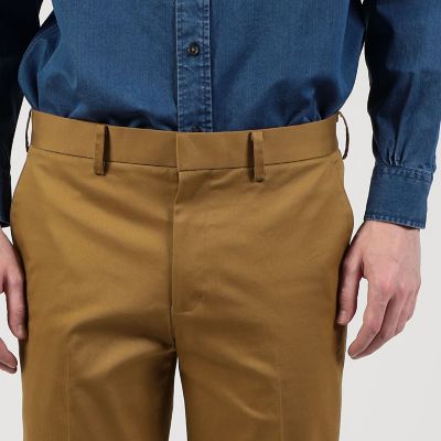 チノストレッチ　スリムテーパードパンツ