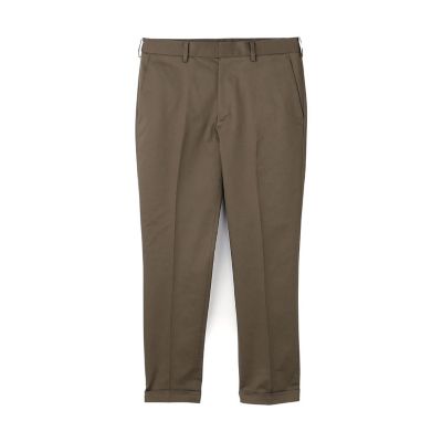 チノストレッチ　スリムテーパードパンツ