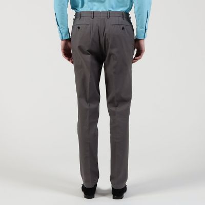 ストレッチオックスフォード スリムストレートパンツ | TOMORROWLAND