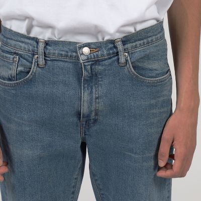 別注】EDWIN SLIM TAPPERED USED デニムパンツ