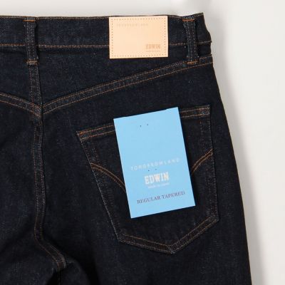 別注】EDWIN REGULAR TAPERED ONE WASHED