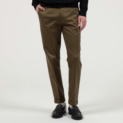 【新品未使用】Upper hights × TOMORROWLAND チノパンツ チノストレッチ スリムテーパードパンツ | TOMORROWLAND (Men