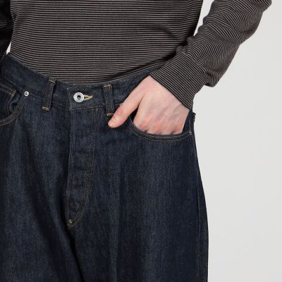 別注】Lee コットンインディゴ デニムパンツ | TOMORROWLAND (Men