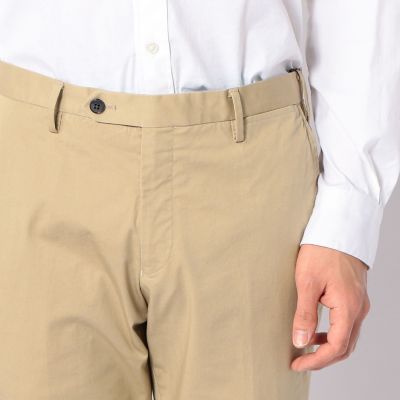アイスコットン　スリムチノパンツ