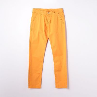 ソンドリオ　ピースダイ　ストレッチチノパンツ