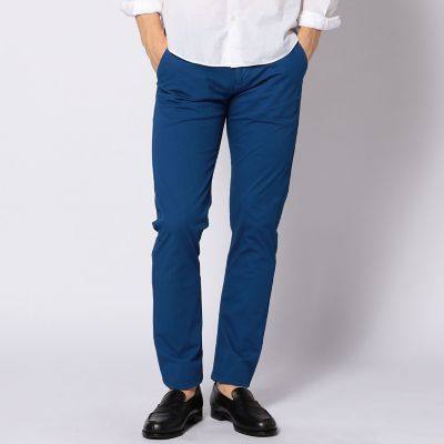 ソンドリオ　ピースダイ　ストレッチチノパンツ