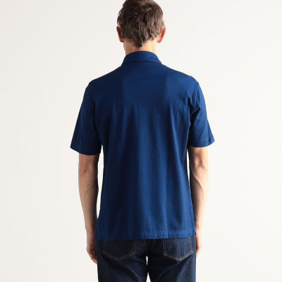 コットンメッシュ ポロシャツ ＮＡＶＹ ＯＮ の通販 | 三越伊勢丹