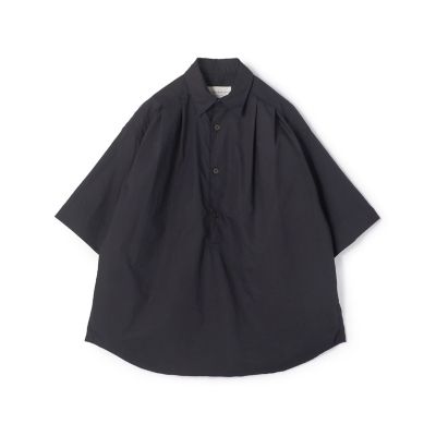 コットンタイプライター　プルオーバータックシャツ