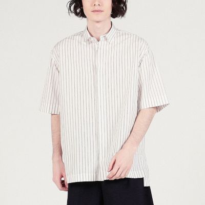 ギザコットン　ショートスリーブセミワイドカラーシャツ