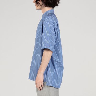 ギザコットン　ショートスリーブセミワイドカラーシャツ