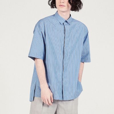 ギザコットン　ショートスリーブセミワイドカラーシャツ