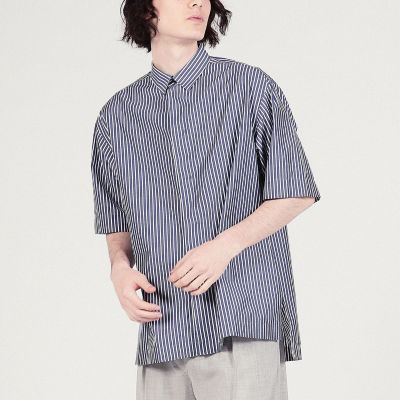 ギザコットン　ショートスリーブセミワイドカラーシャツ