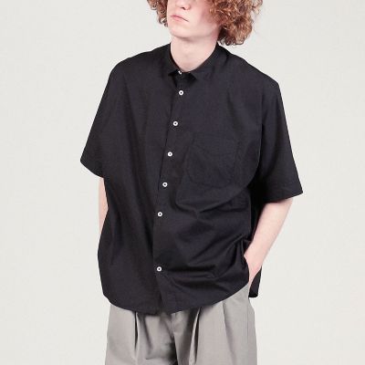 ２００／２ポプリン　ドルマンスリーブショートスリーブシャツ