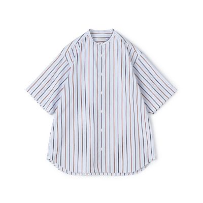 STILL BY HAND コットンブロード ショートスリーブ BDシャツ 48 STILL BY HAND コットンブロード ショートスリーブ BDシャツ 48