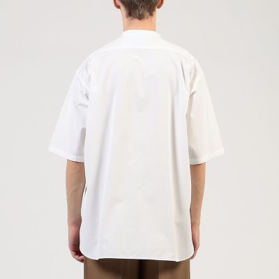 １２０／２コットンブロード　バンドカラーシャツ