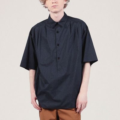 クライミー　ダック地　ワークジャケット　/M　ブラック　ルード　ロゴプリント　黒 BPF01_63_63054205106_6800