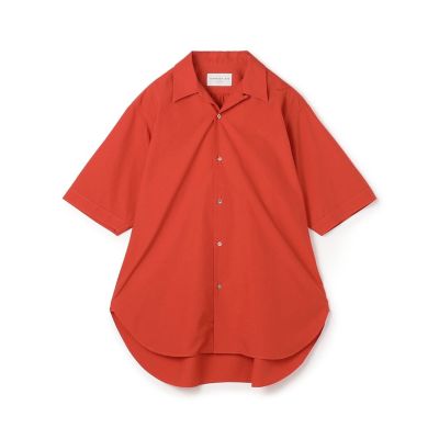 ＜TOMORROWLAND (Men)＞１２０／２コットン　オープンカラーハーフスリーブ　ロングシャツ