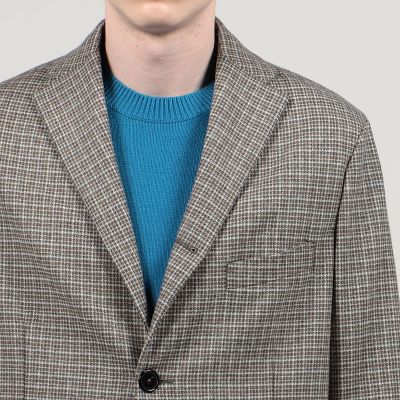ウールフランネル　シングルブレステッド２Ｂジャケット
