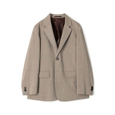 ウールレーヨン　シングルブレステッド２Ｂジャケット