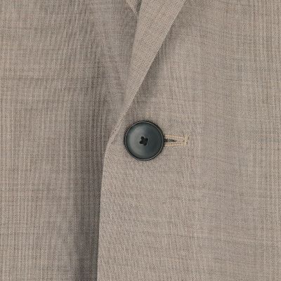 ウールレーヨン　シングルブレステッド２Ｂジャケット