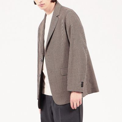 ウールレーヨン　シングルブレステッド２Ｂジャケット
