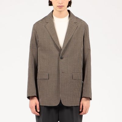 ウールレーヨン　シングルブレステッド２Ｂジャケット