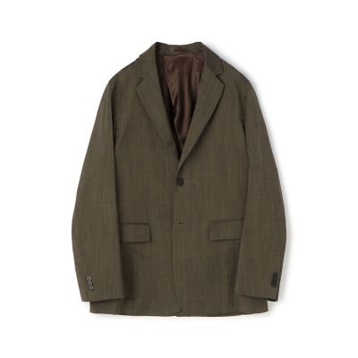 ウールレーヨン　シングルブレステッド２Ｂジャケット