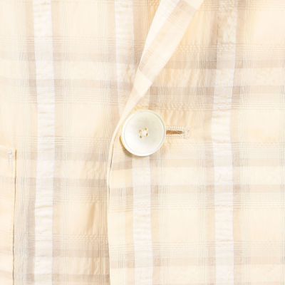 ポリエステルナイロンキュプラ　ダブルブレステッド４Ｂジャケット