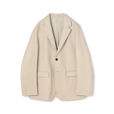 ラムレザー　シングルブレステッド２Ｂジャケット