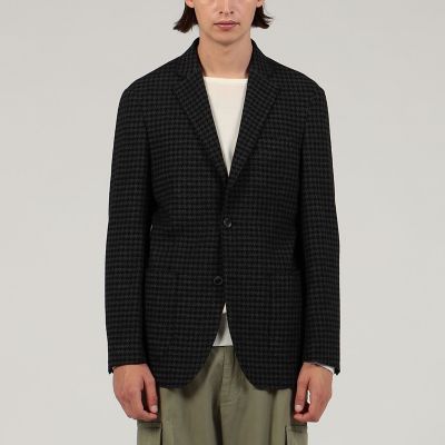 ファンシーツイード　シングルブレステッド２Ｂジャケット
